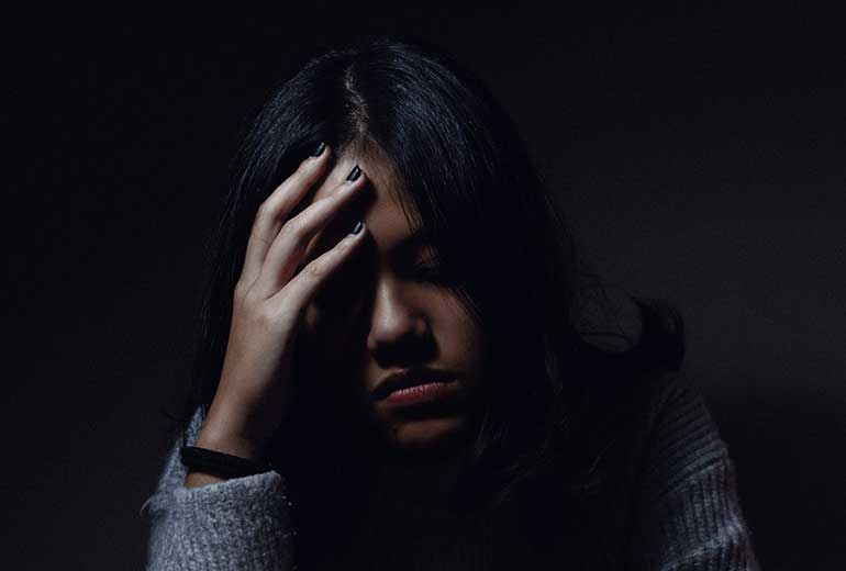 Brottsutsatt kvinna