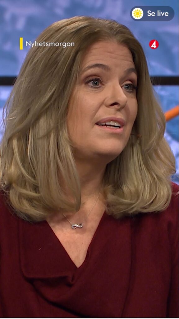 Ylva Sperling från BOJ i Nyhetsmorgon i samband med Internationella brottsofferdagen 2026