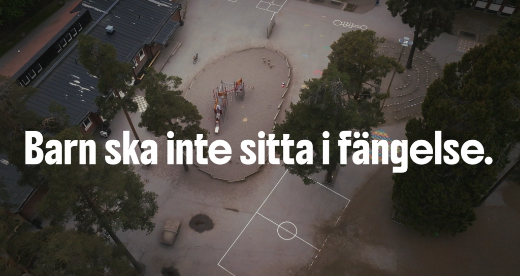 Barn ska inte sitta i fängelse – alternativ till barnfängelser.